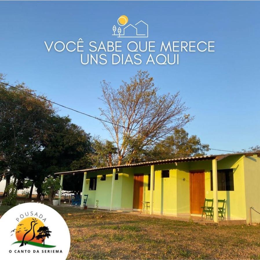 Pousada O Canto Da Seriema Nobres Extérieur photo